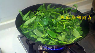 呛炒空心菜的做法步骤:3