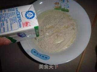 奶香苦荞饼的做法步骤:2