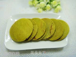 奶香苦荞饼的做法步骤:6