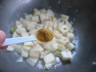 糖醋藕丁的做法步骤:6