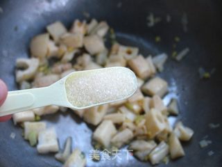 糖醋藕丁的做法步骤:7