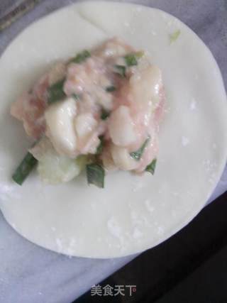 猪肉香菜饺子的做法步骤:3