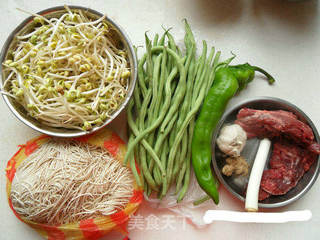 河南家常饭蒸面条的做法步骤:2