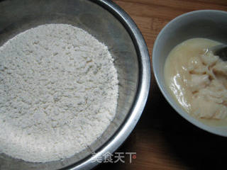 红豆酥饼的做法步骤:2