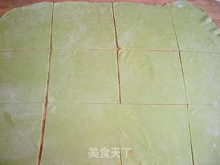 青翠欲滴的元宝大馄饨的做法步骤:10