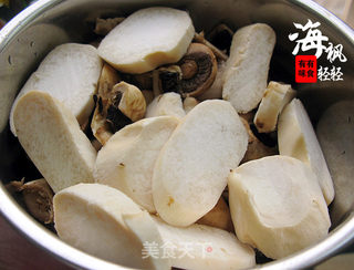 香煎双菇的做法步骤:2