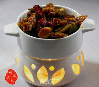 干锅牛蛙的做法步骤:10