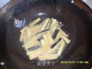 蜇皮茄条的做法步骤:3