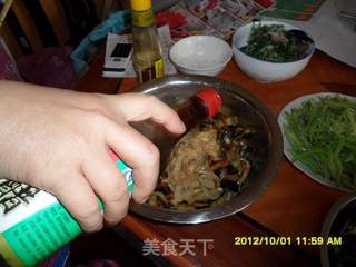 蜇皮茄条的做法步骤:8