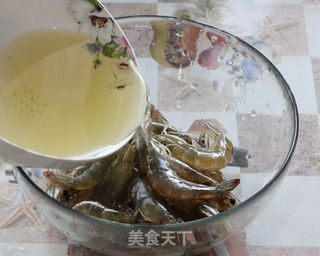 茶香干煸虾的做法步骤:6