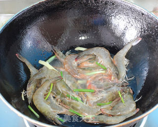 茶香干煸虾的做法步骤:11