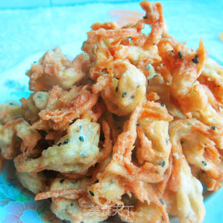 酥地瓜脆的做法步骤:11