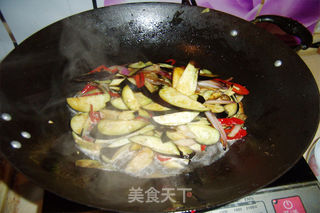 茄辣子盖饭的做法步骤:9