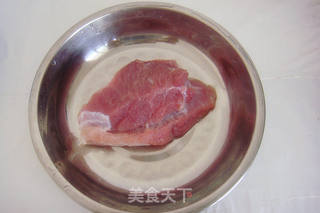 榄菜肉末豆丁的做法步骤:2