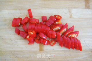 榄菜肉末豆丁的做法步骤:4
