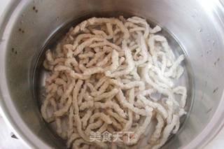 小炒面筋丝的做法步骤:4