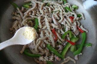 小炒面筋丝的做法步骤:9