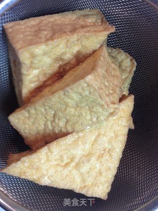 油豆腐燒茄菇 【傳統的家常炒菜】新鮮嚐的做法步骤:8