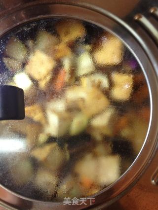 油豆腐燒茄菇 【傳統的家常炒菜】新鮮嚐的做法步骤:17