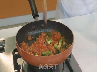 番茄酿肉的做法步骤:5