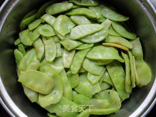 自制干梅豆的做法步骤:6