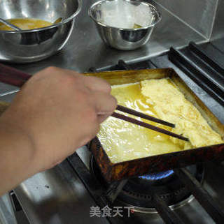 日式厚蛋烧的做法步骤:15
