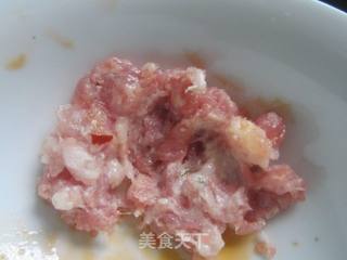 肉末豆腐汤的做法步骤：2