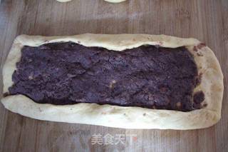南瓜豆沙吐司的做法步骤:9