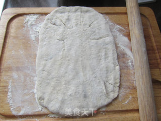 小米麻酱千层酥饼的做法步骤:7