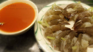 【心花怒放】茄汁摆尾虾的做法步骤:8