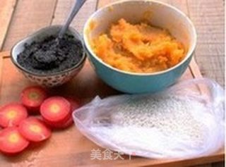 红薯西米丸的做法步骤:2