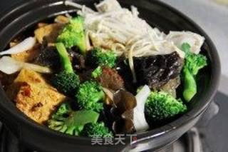 香辣砂锅豆腐的做法步骤:8