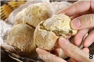 丑怪小石头(简易圆面包)的做法步骤:8