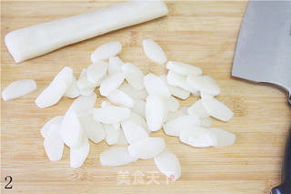 【宁式炒年糕】软糯清爽的炒年糕的做法步骤:2