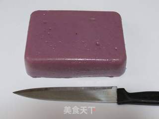 【紫薯凉糕】的做法步骤:8