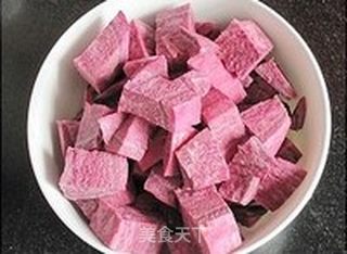 紫薯栗子面包的做法步骤:3