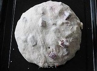 紫薯栗子面包的做法步骤:7