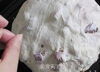 紫薯栗子面包的做法步骤:8