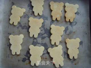 轻松熊饼干的做法步骤:8