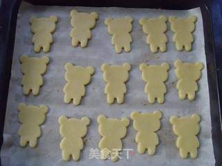 轻松熊饼干的做法步骤:7