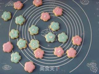 宛如梦幻---樱花霜糖饼干的做法步骤:13