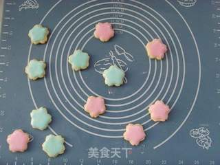 宛如梦幻---樱花霜糖饼干的做法步骤:12