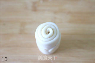 【翻毛栗蓉酥】一口一口酥掉渣的雪白栗子酥的做法步骤:10