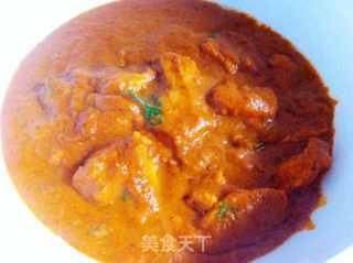 印度黄油奶油鸡肉Butter chicken的做法步骤:22