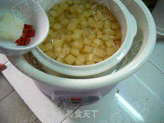 苹果莲子炖银耳的做法步骤:9
