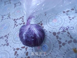 蜜豆馅茶巾绞的做法步骤:8