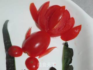 金鱼摆盘的做法步骤：7