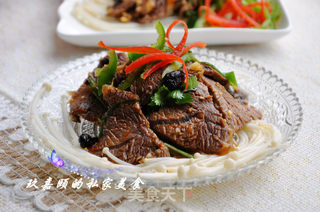 香辣酱拌牛肉的做法步骤:13