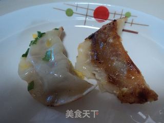 鸡蛋煎饺改良版--------新鲜的饺子做更好吃的做法步骤：8