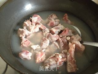 排骨藕汤的做法步骤:3